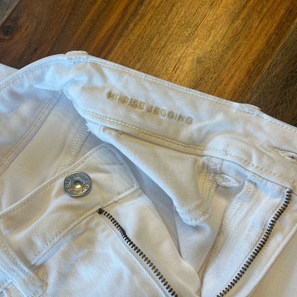 American Eagle high-rise jeggings in white - never worn - Picture 5 of 6